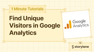 How To Find Unique Visitors in Google Analytics | 1-Minute Tutorials