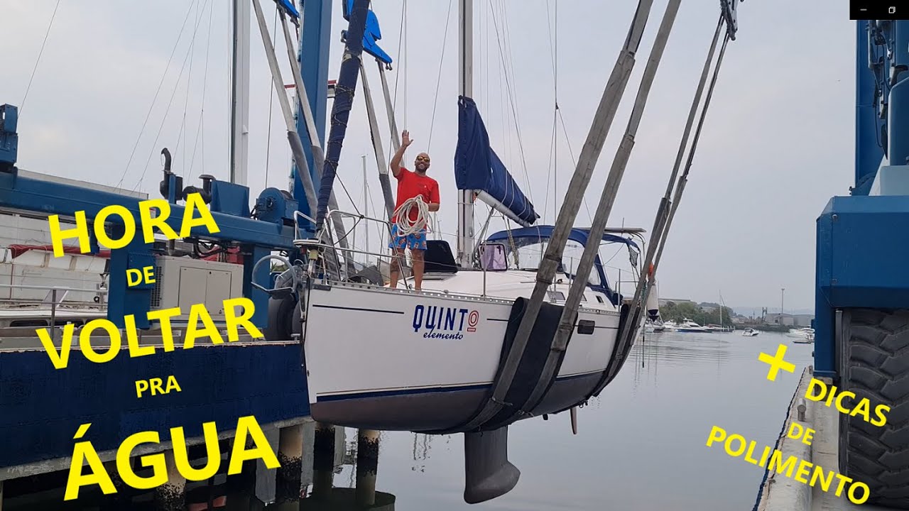 Ep  33   Voltamos o VELEIRO para ÁGUA