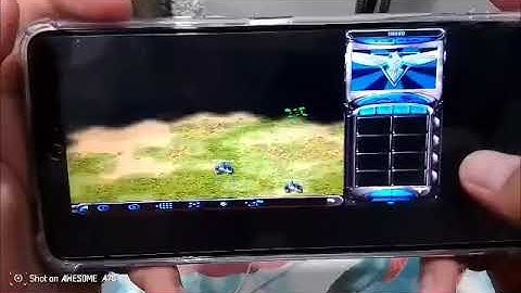 RED ALERT 2 GAME TEST ON ANDROID