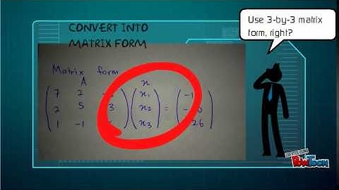 Doolittle Method Tutorial