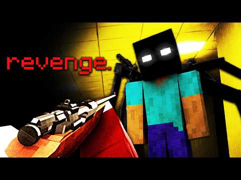 Minecraft's NEW Backrooms Horror Mod But We Have GUNS...