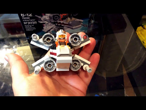 Lego Star Wars: 75032 microfighters X-Wing Fighter Review Lego: 75032