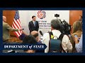 Secretary Rubio speaks with the press in Kuala Lumpur, Malaysia