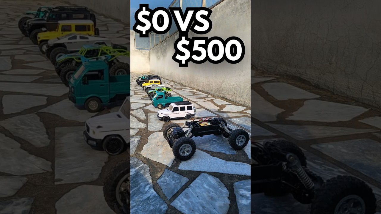 $0 VS $500 RC CARS BATTLE!! 😱🔥