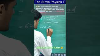 Wave Optics class 12th || Jee mains physics PYQ || 2 April 2026 shift 1 Q. 46 #shorts