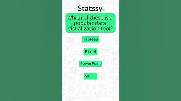 Which of these is a popular data visualization tool? | Data Science Interview Questions