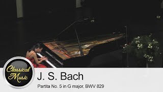 Johann Sebastian Bach - Partita No. 5 in G major, BWV 829 | Xiaohui Yang