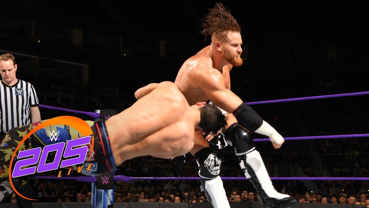 Kalisto vs. Akira Tozawa vs. Buddy Murphy vs. TJP: WWE 205 Live, March 27, 2018