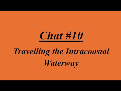 ⁣Travelling the Intracoastal Waterway