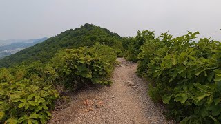 Footsteps on a Rocky Mountain Path | POV Hiking ASMR | Cheonmasan, Korea