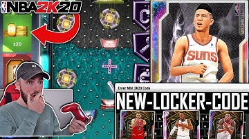 FREE *NEW* LOCKER CODE 2K20 + GALAXY OPAL DEVIN BOOKER TTO GAMEPLAY! (NBA 2K20 MYTEAM)