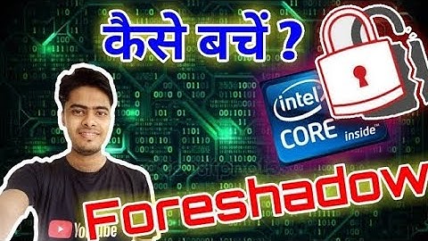 L1 Terminal Fault explained in hindi | L1TF | intel foreshadow vulnerability