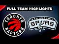 Toronto Raptors Vs San Antonio Spurs Full Team Highlights Feb 25 2026