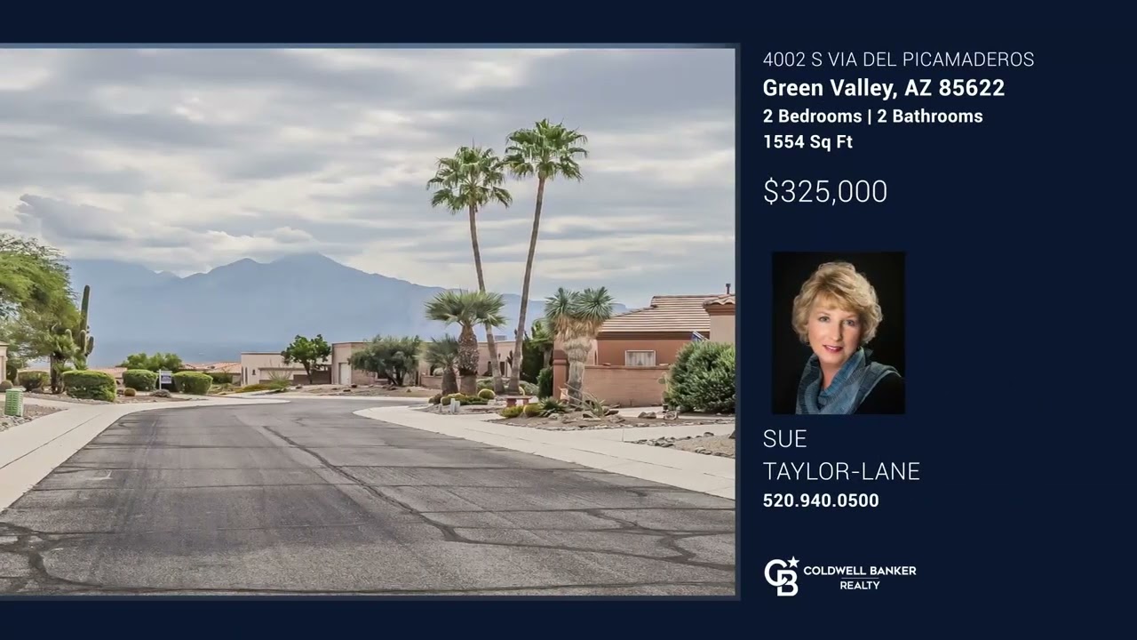 Real Estate by Sue Taylor-Lane Coldwell Banker 520-940-0500