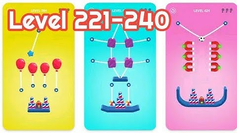 Rope Slash Level 221-240 Android/ios Gameplay