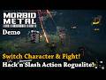 Hack'n Slash Action Roguelite! - Let's Try Morbid Metal [Demo]