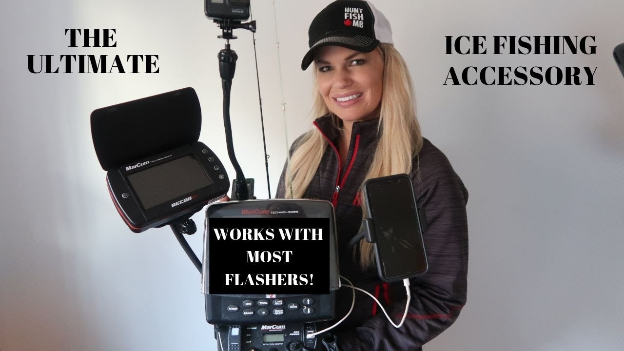 Marcum Lithium Shuttle Decked OUT! Best Ice Fishing Accessories for