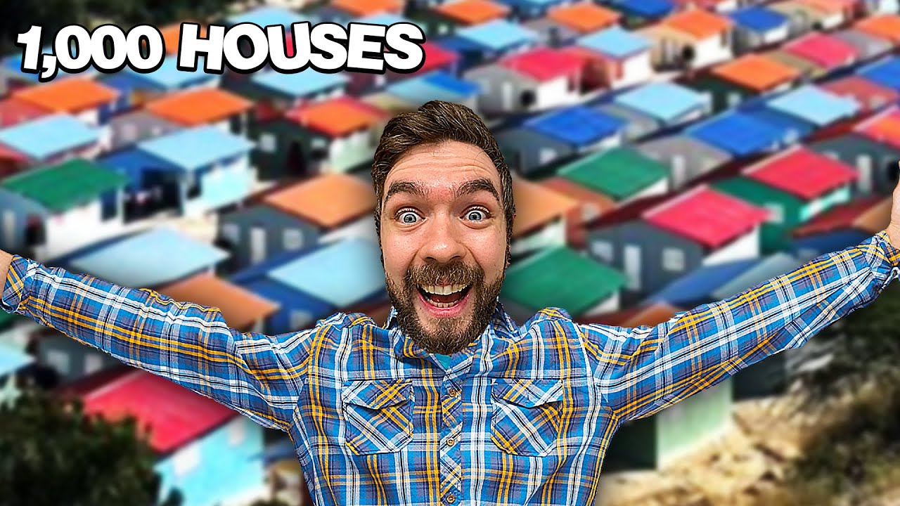 Building 1,000 Houses - LIVE! - #Thankmas 2021 Live stream ($7mill)