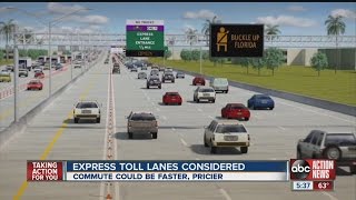 Express toll lanes considered