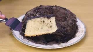 Vanilla Sponge with chocolate Ganache| Recipe by AAmna's Kitchen