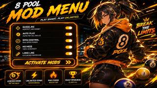 [NEW] 8 Ball Pool Mod Menu – Powerful Hack *Free* with AutoPot,StatMax & QuickWins! Download [2026]!