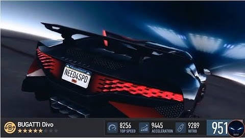 NEED FOR SPEED No Limits NEW CAR COMPLETE   BUGATTI Divo  DEVIL