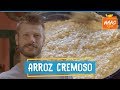 Arroz cremoso de queijo: prato leva curry e cúrcuma | Rodrigo Hilbert | Tempero de Família