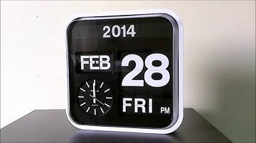 FARTECH® Flip Clock (Official product video by FARTECH®)