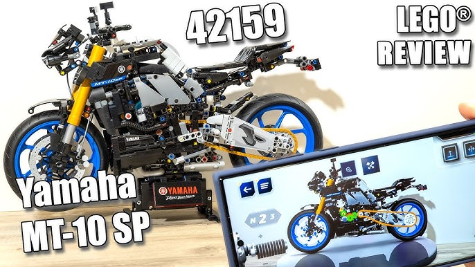 LEGO Technic Yamaha MT-10 SP reveal & thoughts! Nearly 1500 parts, working  suspension & transmission 