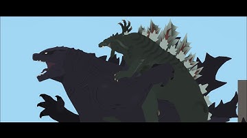 Titanus GvK Godzilla VS. Ultima Godzilla | Stick Nodes