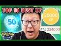 TOP 10 BEST WAYS TO GET XP IN POKEMON GO