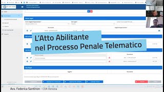 Atto Abilitante - Processo Penale Telematico