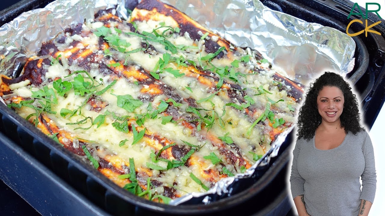 Delicious & easy air fryer recipe! Vegan Enchiladas | A Viewer Request