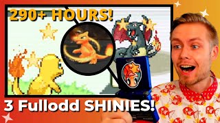 SHINY CHARIZARD LINE COMPLETED! 3 Live Full Odds Shiny Reactions Compilation!