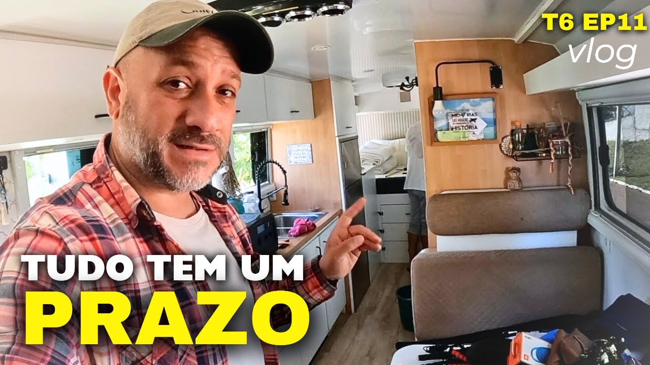 Mudanças acontecem no momento certo! Rotina no MOTORHOME T6 EP11