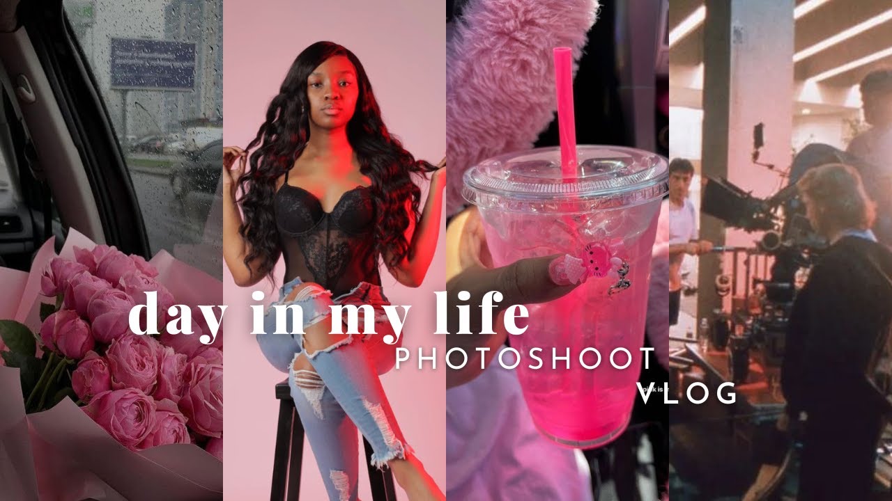 PHOTO SHOOT VLOG │ downtown atlanta, modeling, actress friends, aesthetic feed, chill vlog