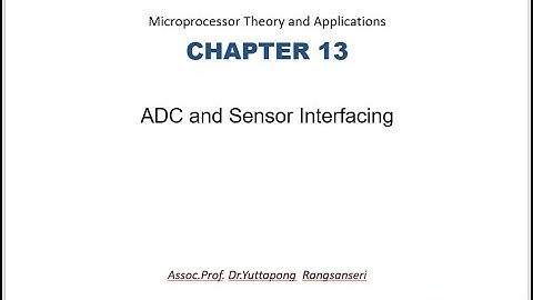 AVR: Analog to Digital Converter (ADC)