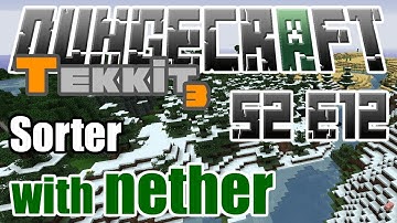 Tekkit: DungeCraft - RedPower Sorting Machine (1 of 2) - S2 E12