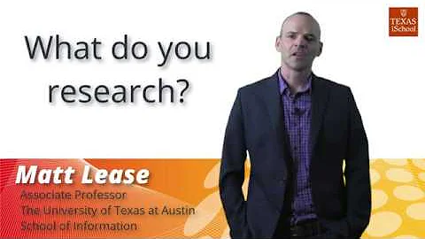 Matt Lease - Associate Professor and AI/HCI resear...