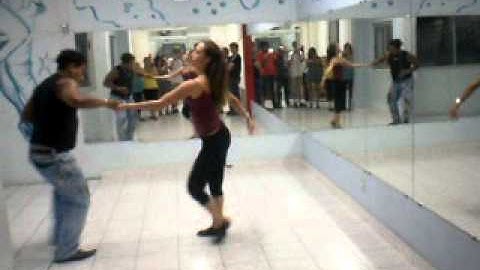 Adilio Porto e Tracy Freitas- aula de zouk em São Paulo improviso