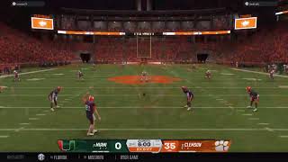 Clemson vs Miami