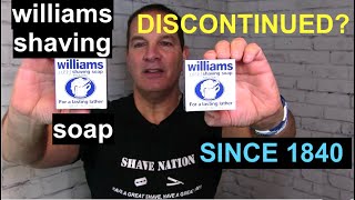 Williams Mug Shaving Soap Discontinued ?