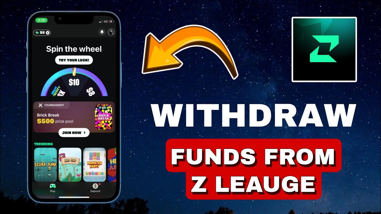 How To Withdraw Funds From Z League (Latest Update 2025)
