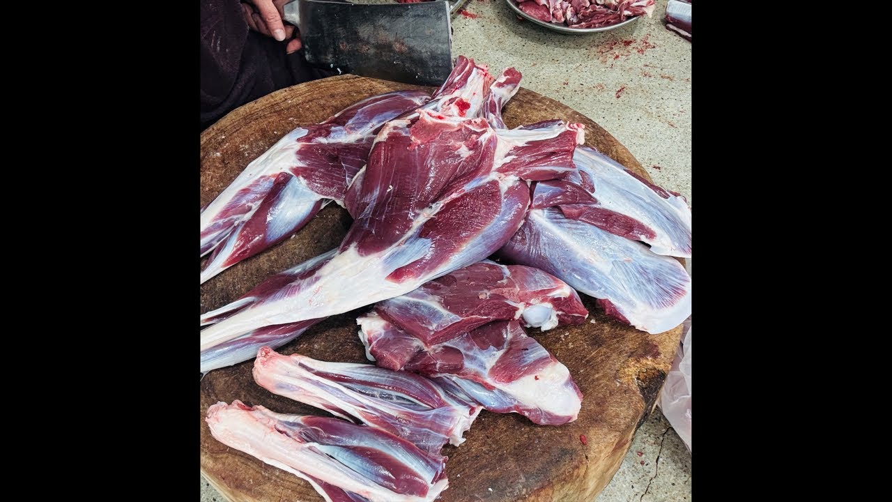 Professional Mutton Cutting | Bakra Cutting Full Tutorial | Malik Ali ...