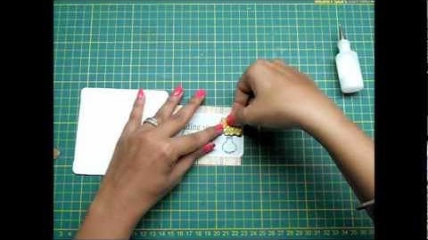 Special Folds: Double Fold Card - Sorry you caught a bug (Part 1)