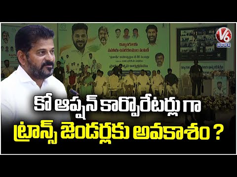 CM Revanth Reddy Suggests Co opting Transgender Persons As Corporators In Civic Bodies | V6 News - V6NEWSTELUGU