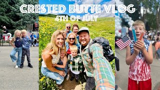 4th of July Crested Butte Vlog: Wild Flowers | Rodeo | Fishing | Fireworks & much more! #travelvlog