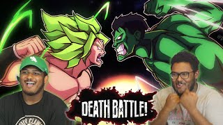 Hulk VS Broly (Marvel VS Dragon Ball) | DEATH BATTLE!