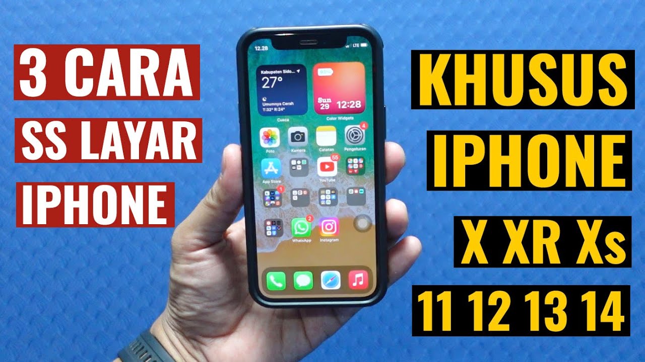 Ini Dia 3 Cara SS Jepretan Layar IPhone 11 12 13 YouTube Ini Dia 3 Cara SS Jepretan Layar IPhone 11 12 13 YouTube