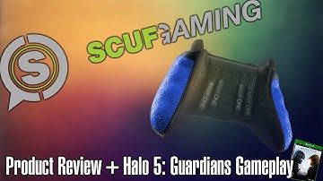 SCUF gaming FPS Adjustable Trigger & Pro Grip Combo Kit + Halo 5: Guardians gameplay